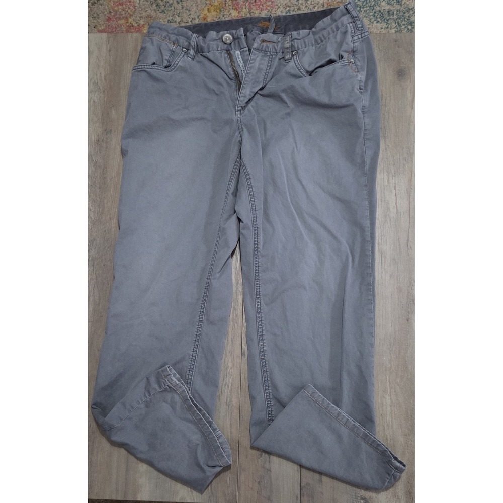 Tommy Bahama Men's Gray Flat Front Stretch Chino Pants Size 32 X 30